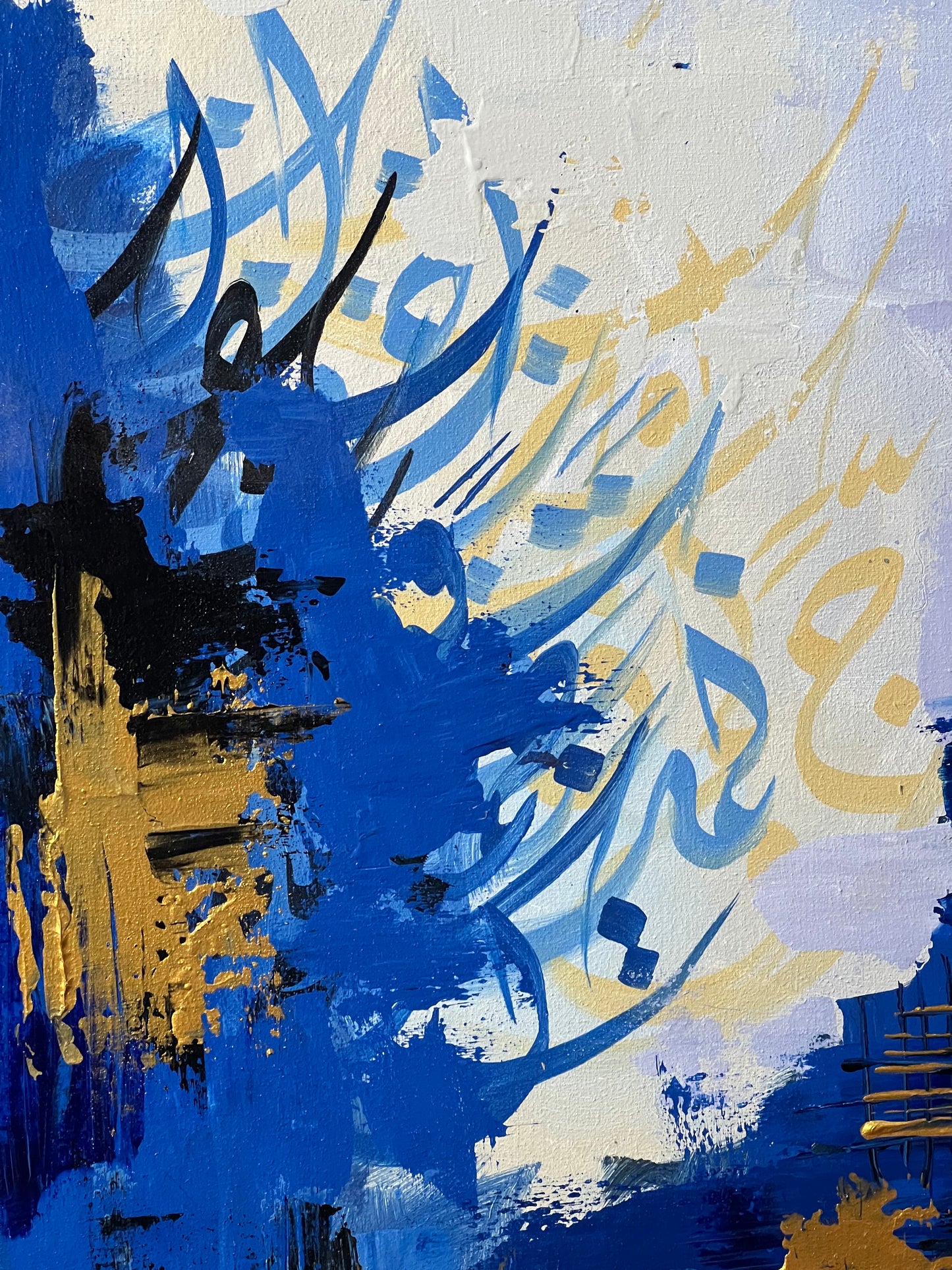 Abstract Contemporary Calligraphy Painting